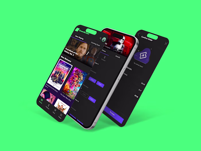 Green Screen UI /UX