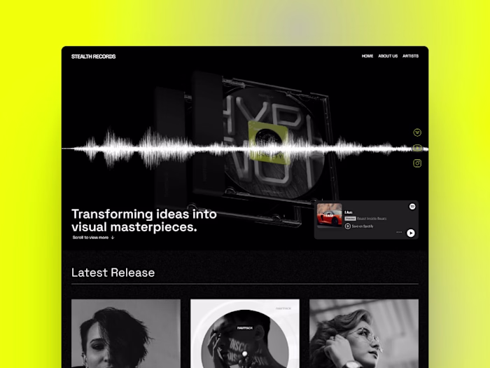 Stealth Record (https://stealth-records.framer.website/)webs...
