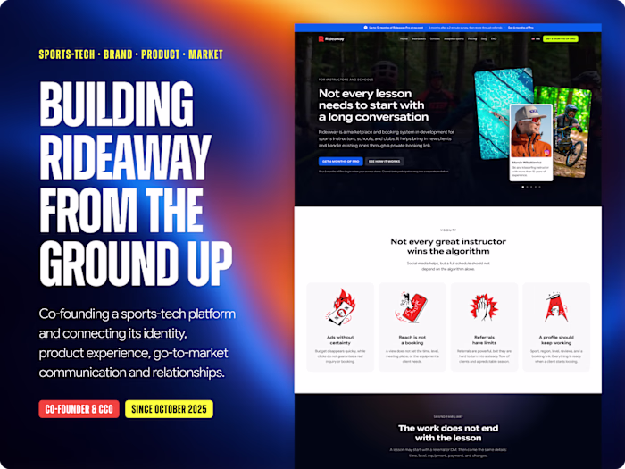 Rideaway: Building a Sports-Tech Brand and Product
