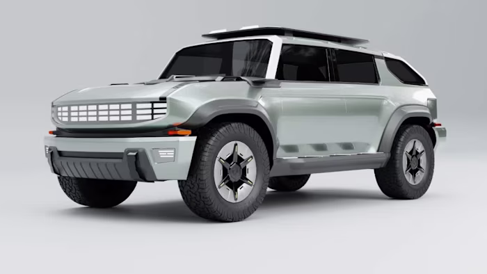3d concept car modeling 