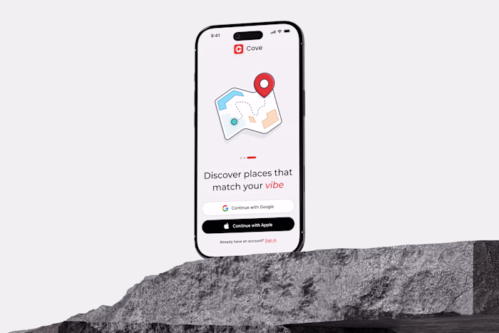 Cove — Onboarding Experience Design