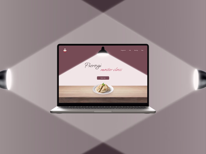 Cooking Master Class | Landing Page