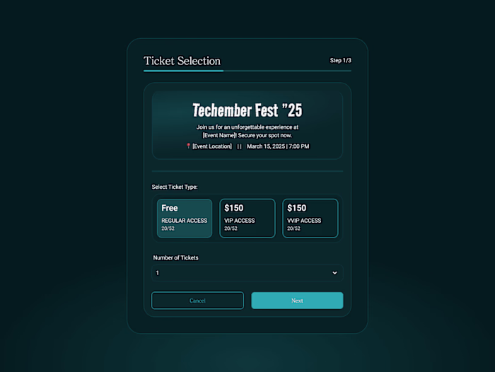 Ticz:A conference ticket generator