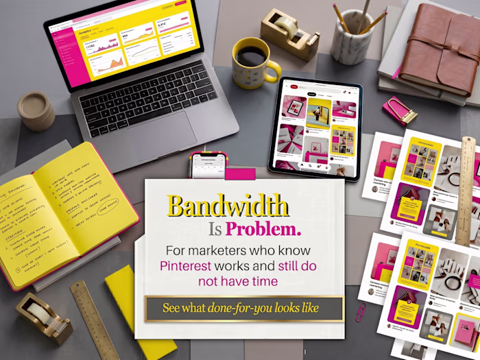 Sample Pinterest pin created for