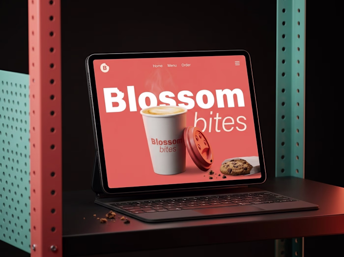 Blossom bites – Cookies & Coffee Brand Identity