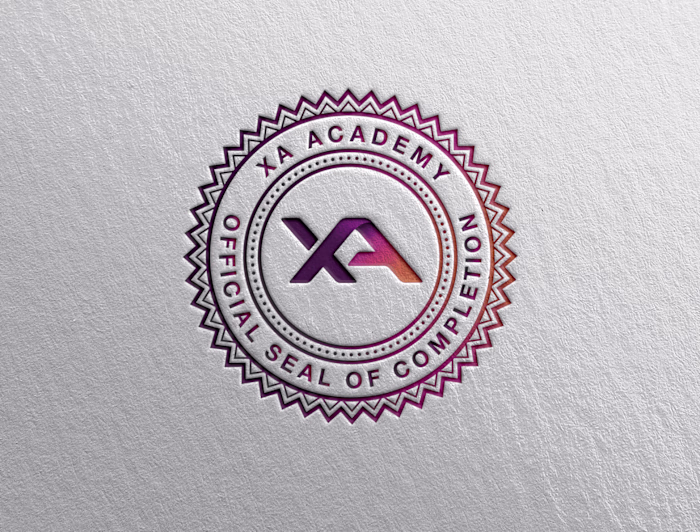Seal/Emblem Logo Design for Education Award