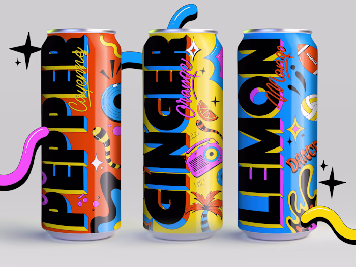 Label, Posters & Sticker Design