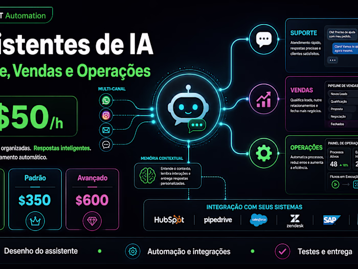 Desenvolvimento Web com WordPress, Gumball, n8n e APIs. Crio...