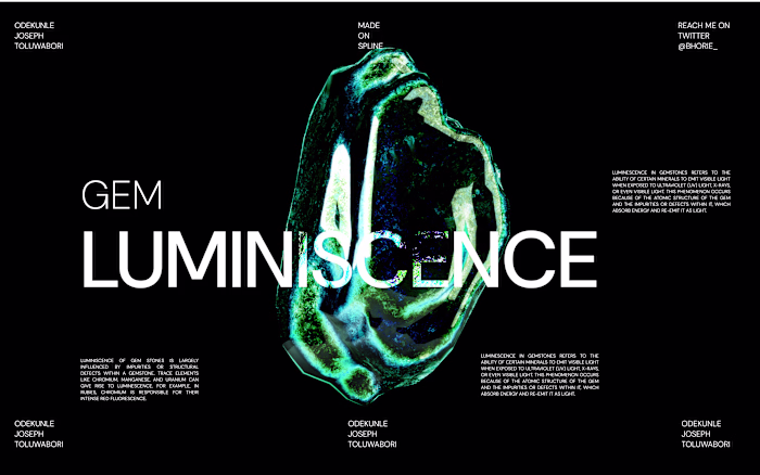 Gem Luminiscence: Pushing Spline's 3D Engine