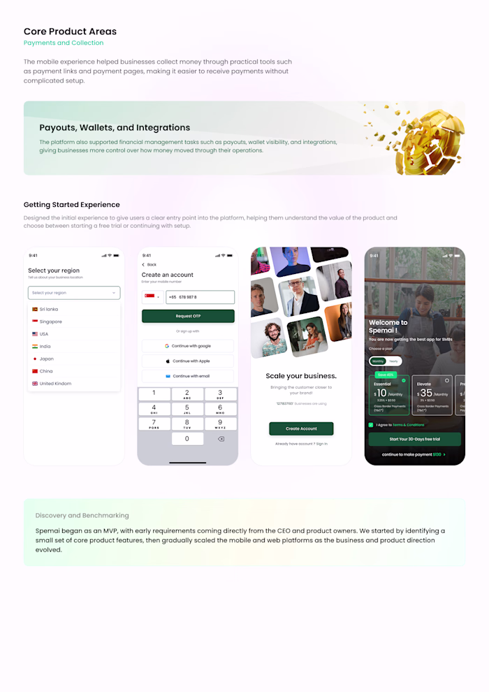 Spemai | A fintech product
