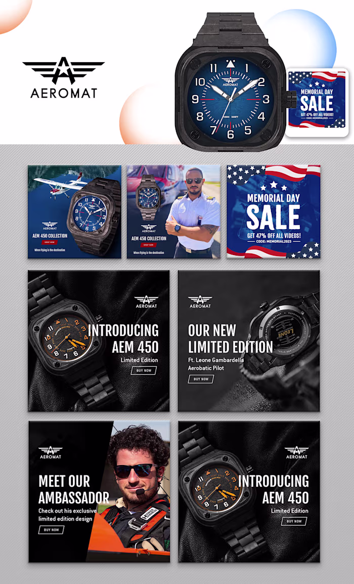 Aeromat Mermorial Day Sale :: Behance