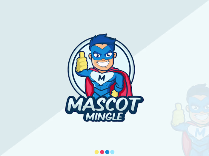 Superhero Mascot Logo Design