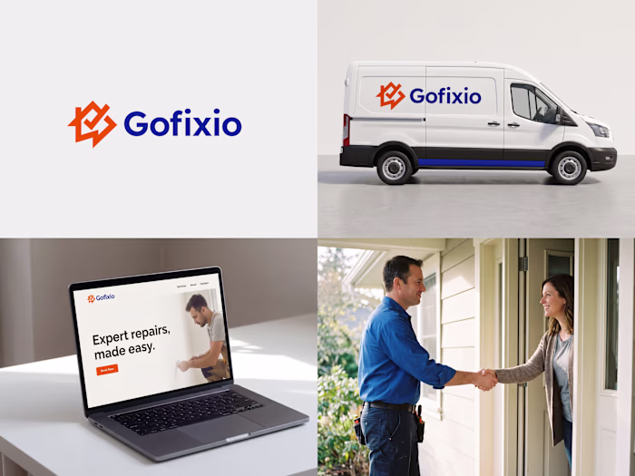 Gofixio Logo Design