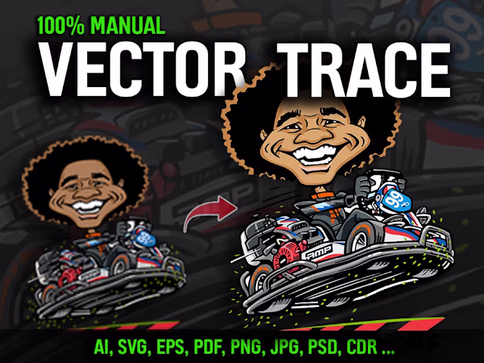 vector trace, image to vector, convert to vector