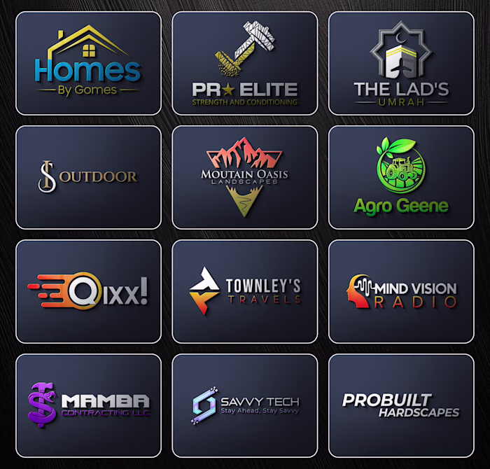 Premium 3D Logo Mockup