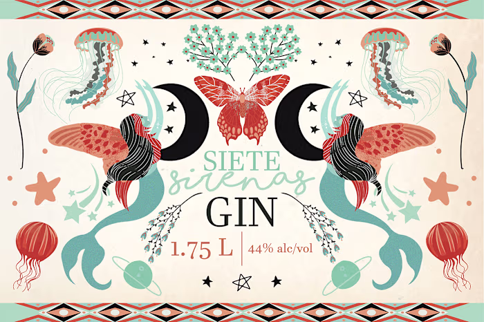 Siete Sirenas Gin 