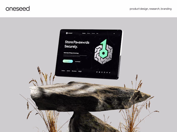 OneSeed — Web3 password manager