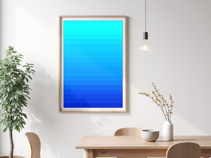 Azzurra is an original digital