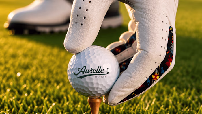 Aurelle Golf Club Branding