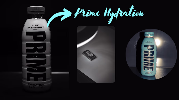Prime Hydration Product Photoshoot