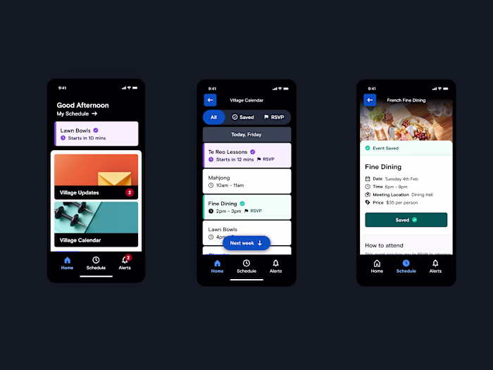 Accessibility-First Mobile App Design for Ryman Healthcare