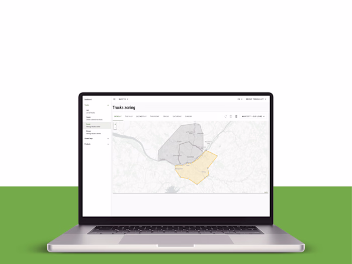Farm-to-table e-commerce admin