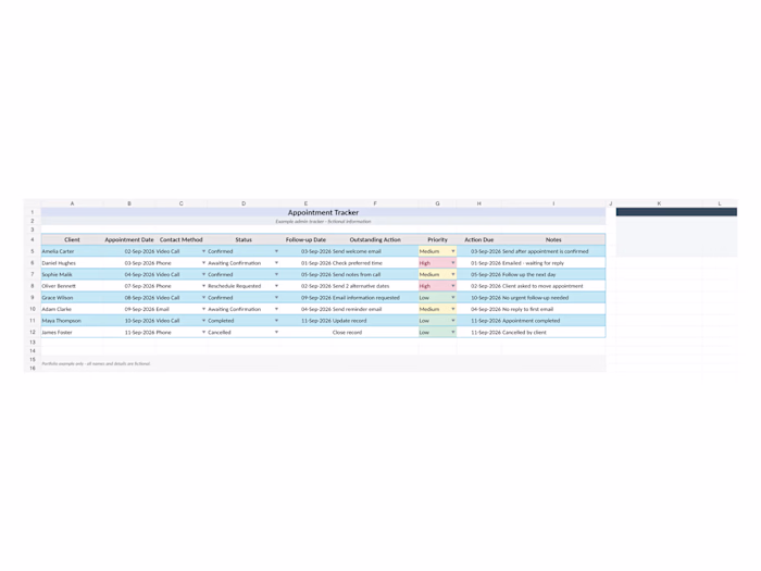 I created this tracker as