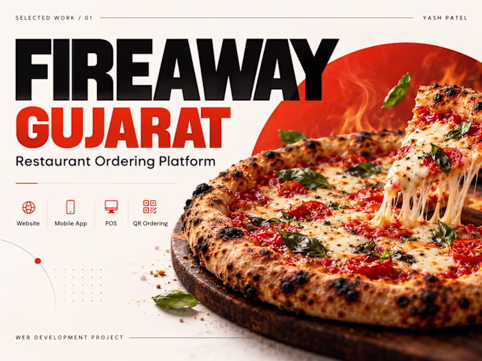 Fireaway Gujarat — Restaurant Ordering