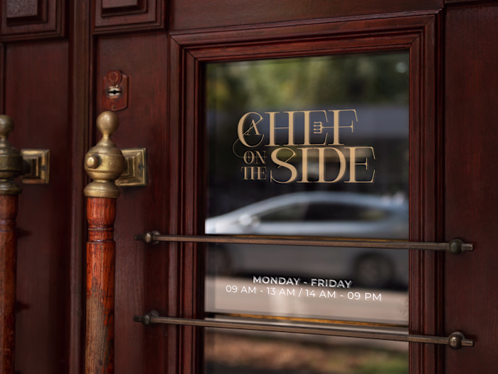 Brand Identity Development for Chef John Robinson