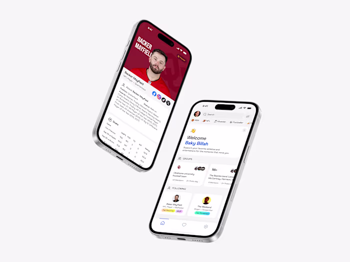 Fanbravo | Mobile App Design