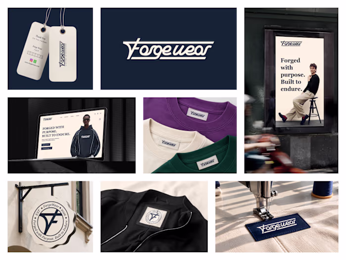 Forgewear Visual Identity Design