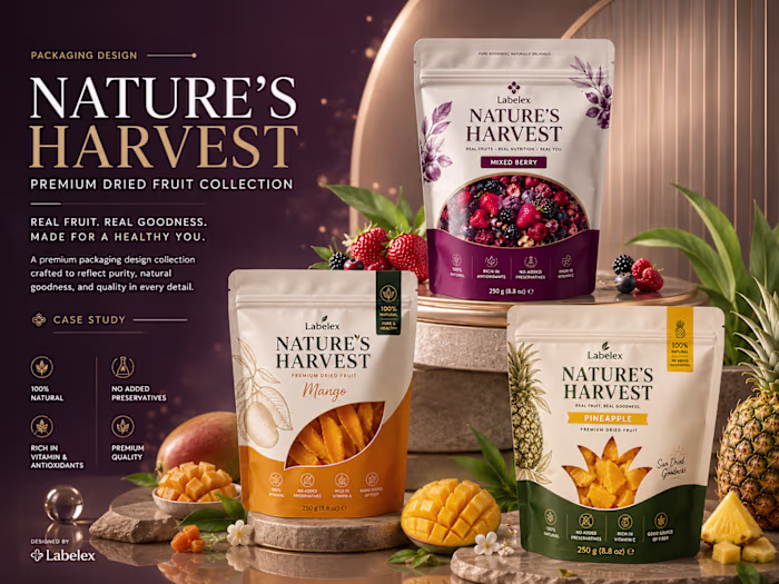 Premium Pouch Packaging Design |