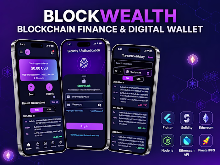 Cross-Platform Decentralized Finance App Development