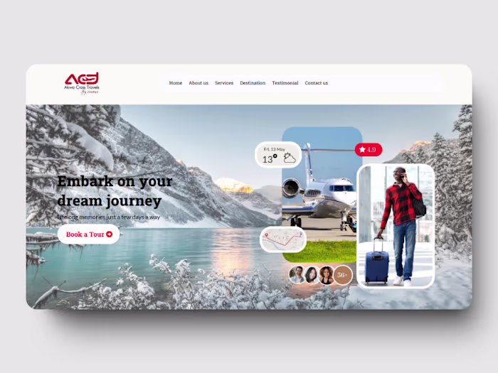 Travel and tour website