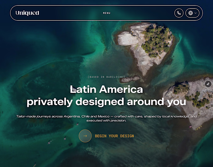 Uniqued — UX Redesign & Copywriting for a Luxury DMC