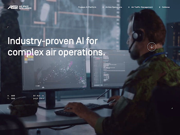 Air Space Intelligence - AI for complex air operations.