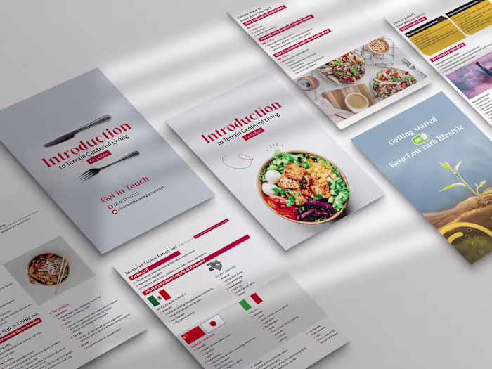 Flyer, Poster, Brochure & Company Profile Design
