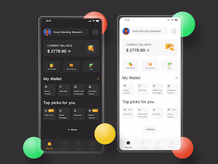 E Wallet Design