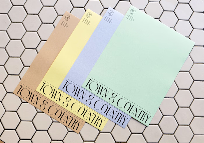 Town & Country Surfaces Branding