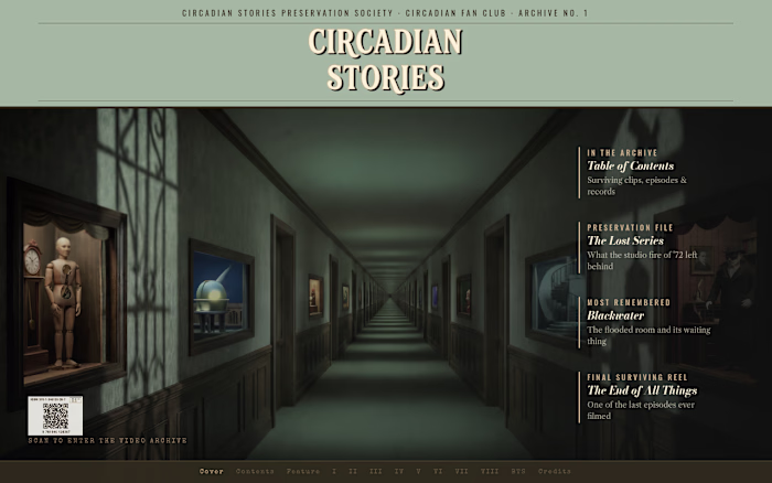 Circadian Stories is a website