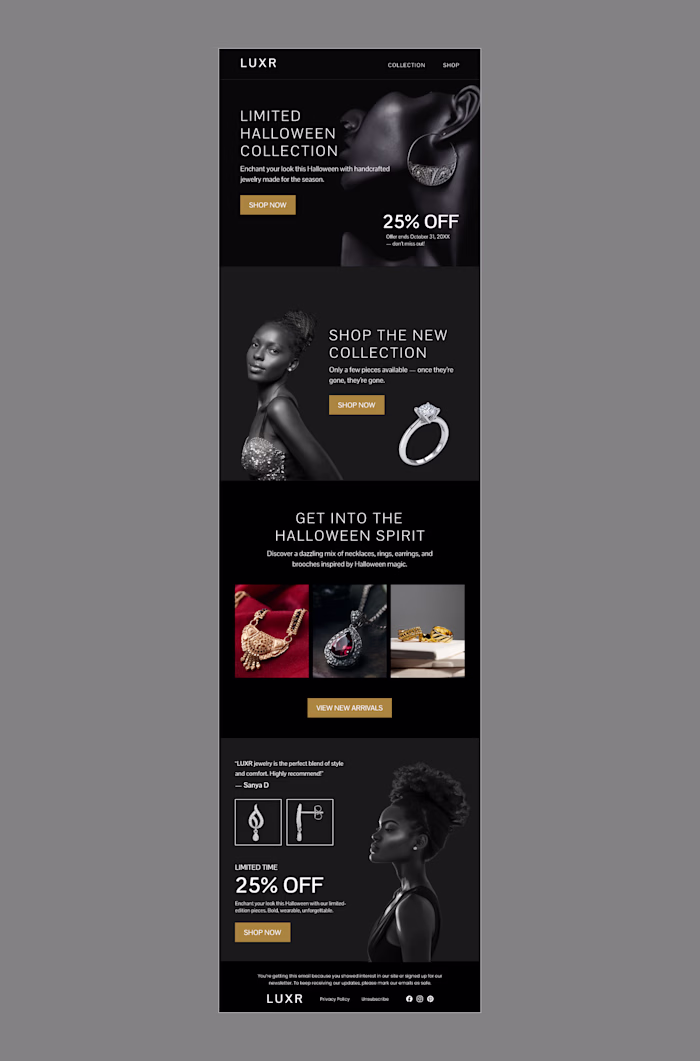  Email Template Design