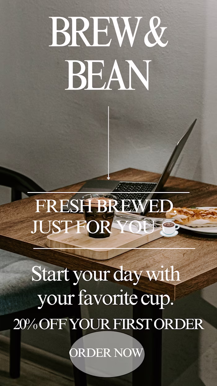 A clean and engaging Instagram
