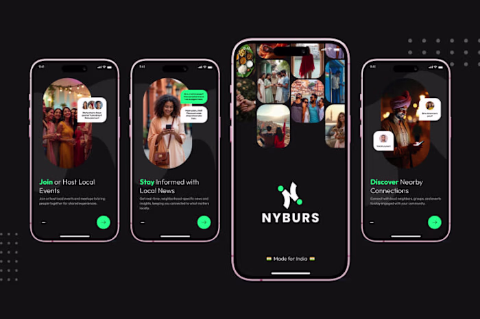 Launch of Nyburs: India's First Hyperlocal Social Life App