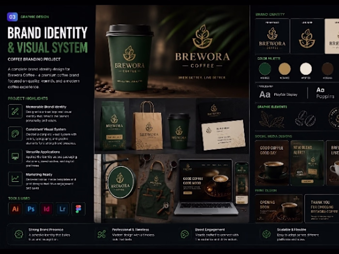 Brand Identity & Visual Design
Graphic