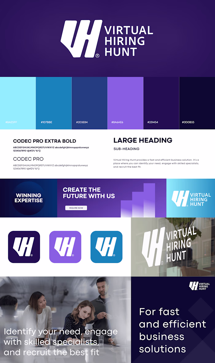 Virtual Hiring Hunt | Branding :: Behance