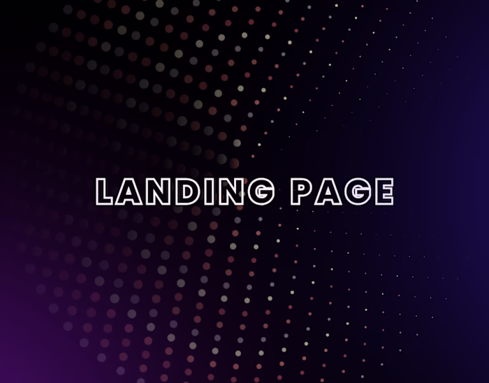Landing Page Design