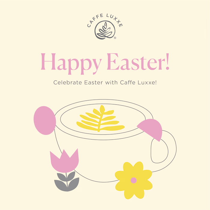 Social Media Graphic for Caffe Luxxe