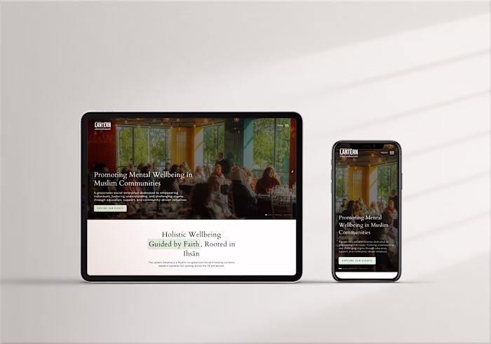 The Lantern Initiative | Framer Website