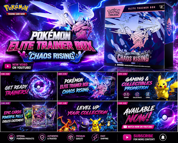 Working on Pokémon-style gaming promos