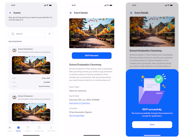Shelf 21 Mobile App Design for Parents and Guardians 